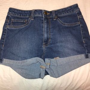 jean shorts